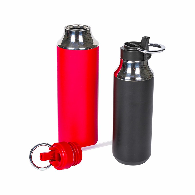 500ml 700ml Standard Mouth Double Wall Vacuum Flask Stainless Steel Sport Water Bottle