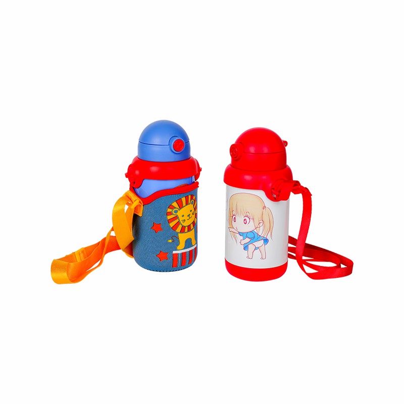 Introduction to Food-Grade Cartoon Pattern Stainless Steel Childrens Vacuum Thermo Water Cups