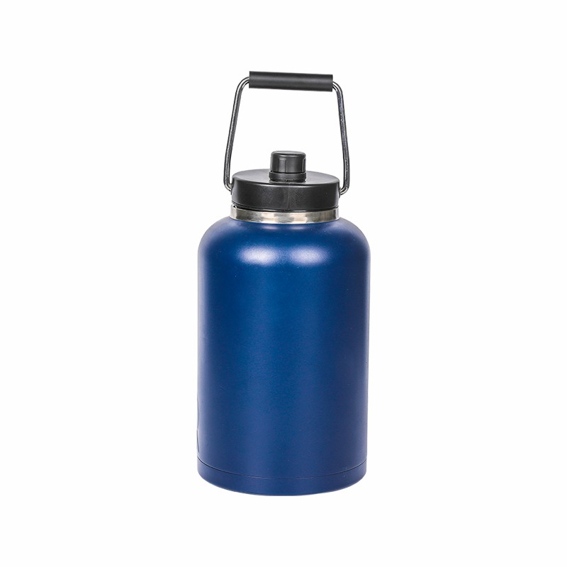 64oz 128oz Travel Fitness Vacuum Insulation Flask Pot Large-Capacity Portable Ice Bucket Pot