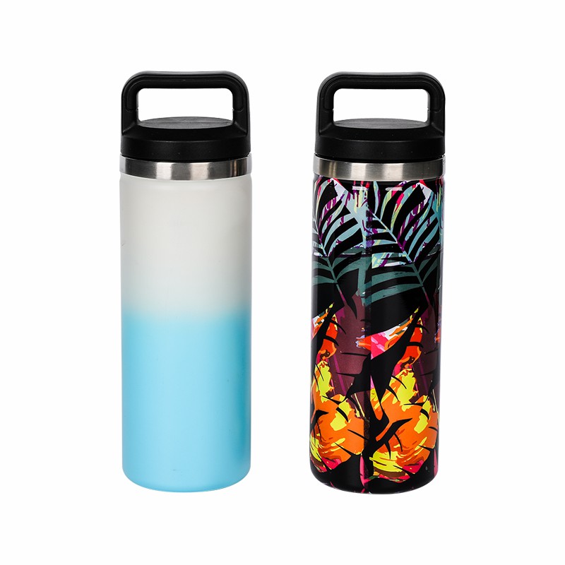 Health Stainless Steel Flask Foldable Alkaline Water Bottle For Camping And Sports